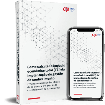 Como calcular o impacto econônico total da implantação (TEI) de gestão de conhecimento.